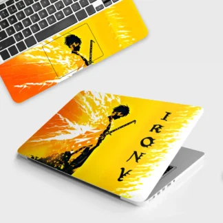 Irony Zenitsu laptop skin - Anime vinyl skin by Thuk Store