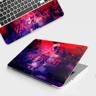 Jett from Valorant laptop skin - Gaming vinyl skin by Thuk Store