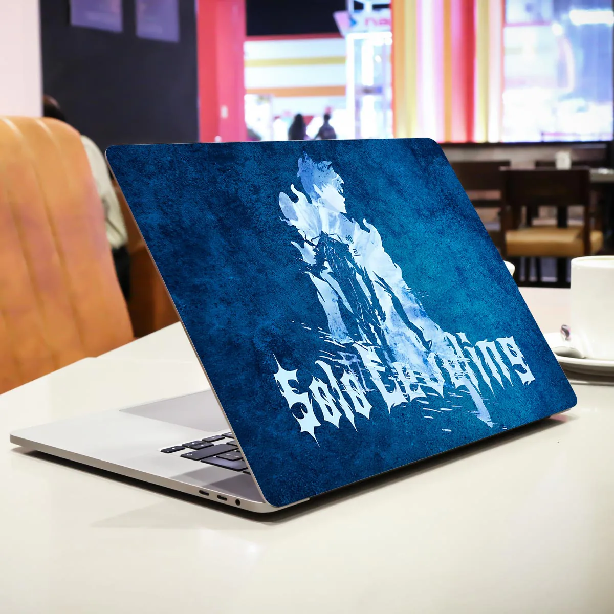 Jin Woo and Beru Silhouette laptop skin - view 2 of 4