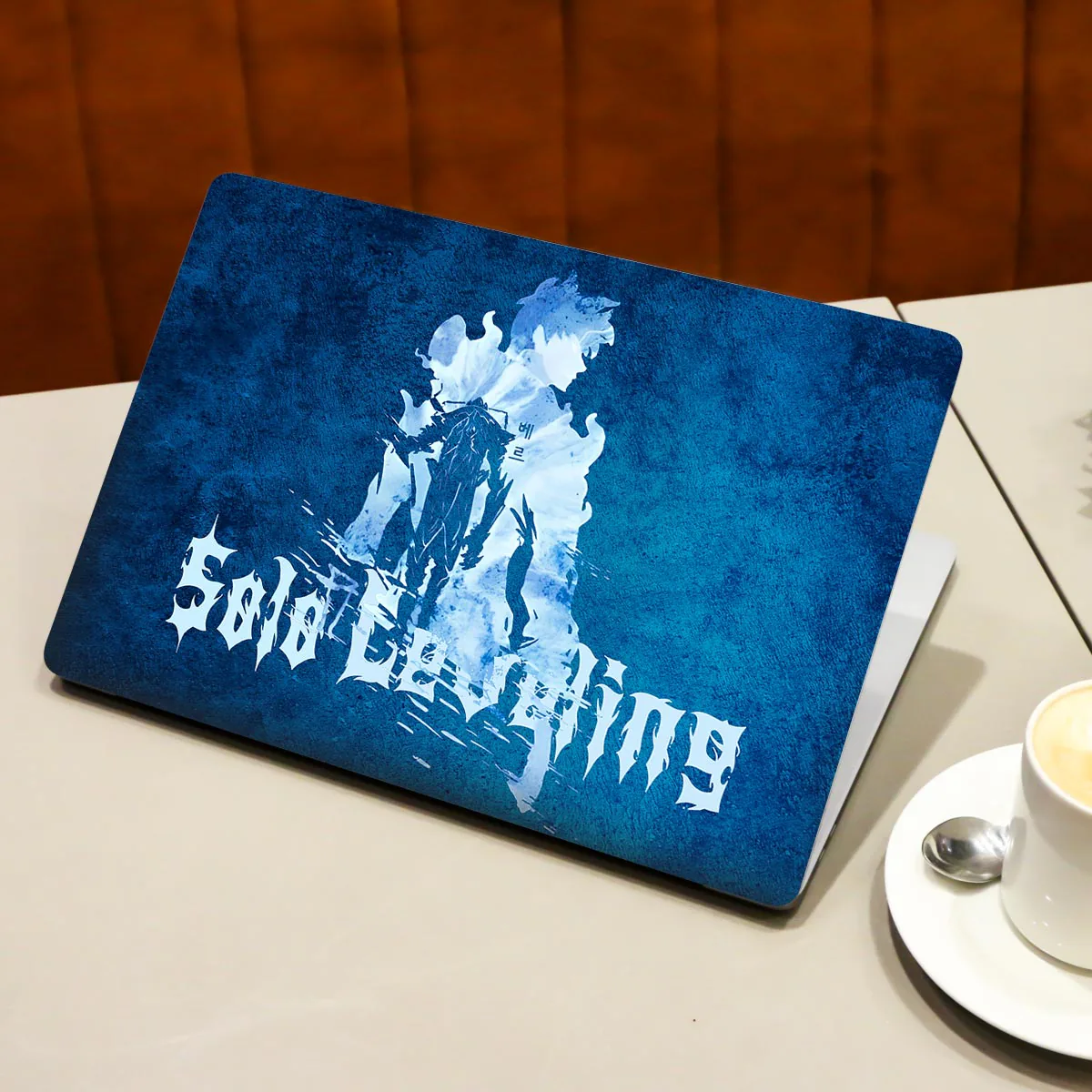 Jin Woo and Beru Silhouette laptop skin - view 3 of 4