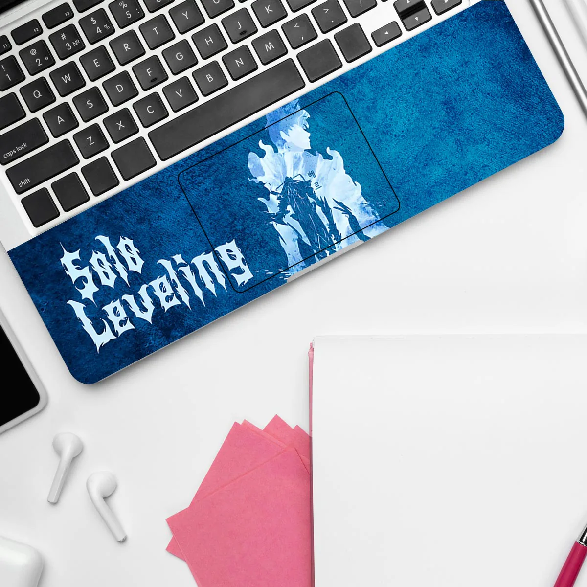Jin Woo and Beru Silhouette laptop skin - view 4 of 4