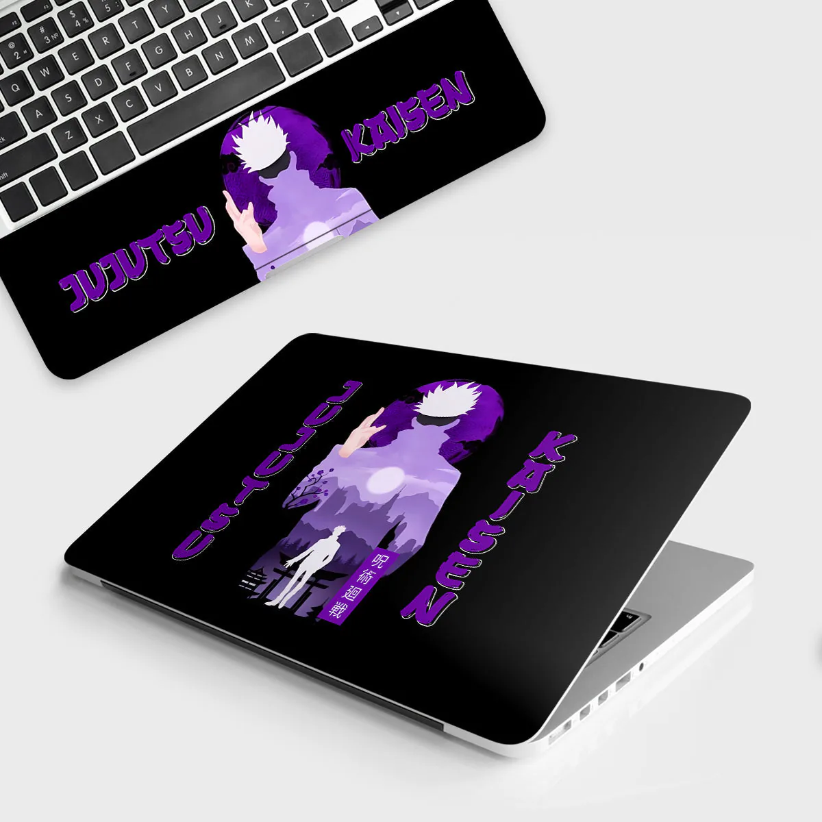 Jujutsu Kaisen Gojo Silhouette laptop skin - Anime vinyl skin by Thuk Store