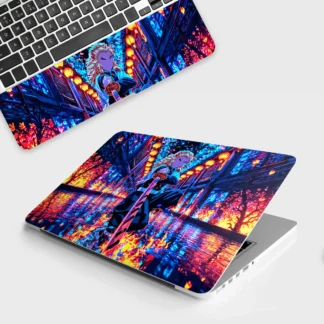 Kyojuro Rengoku laptop skin - Anime vinyl skin by Thuk Store
