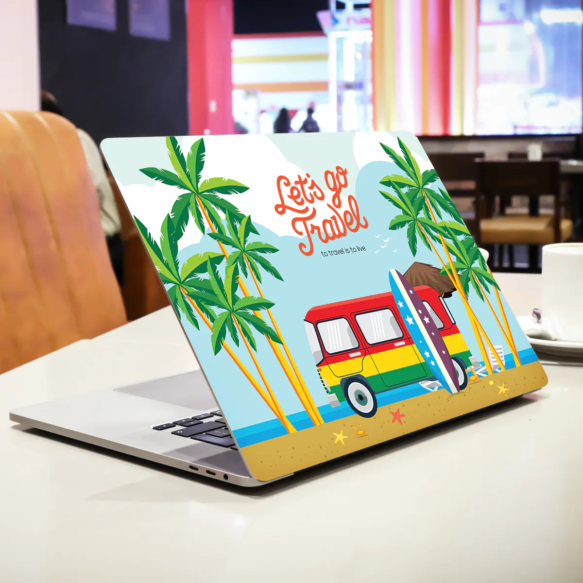 Let's Go Travel laptop skin - view 2 of 4