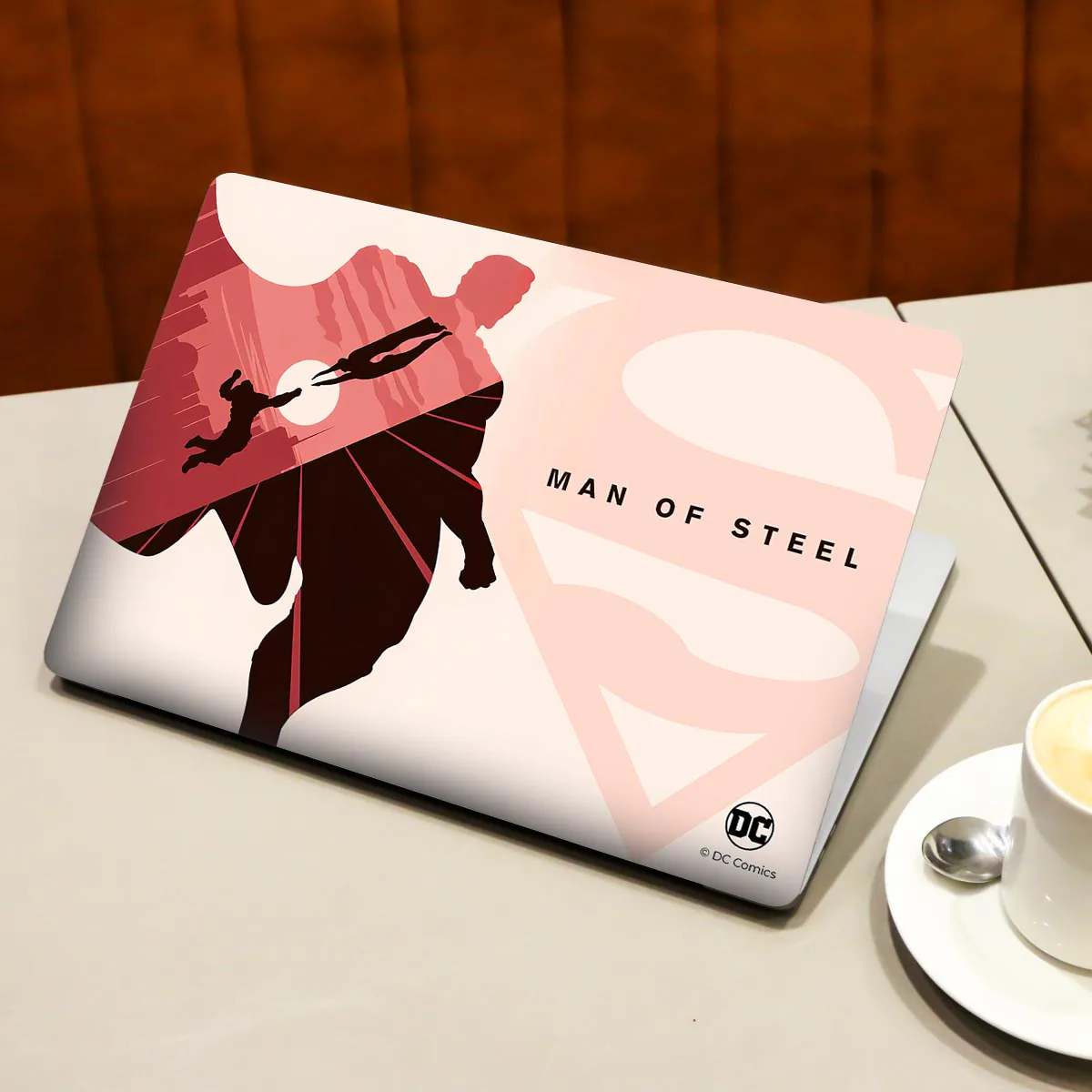 Man of Steel Superman laptop skin - view 3 of 4