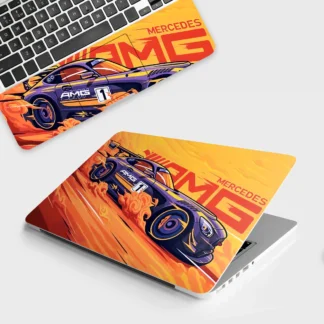 Mercedes AMG laptop skin - Cars & Bikes vinyl skin by Thuk Store
