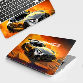 Mercedes-AMG GT laptop skin - Cars & Bikes vinyl skin by Thuk Store
