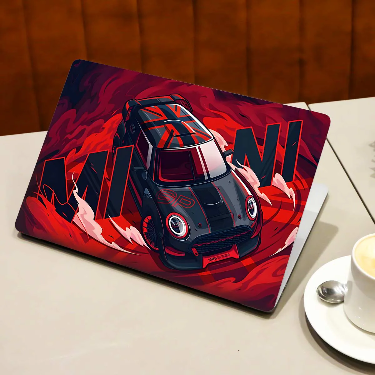 Mini Cooper laptop skin - view 3 of 4