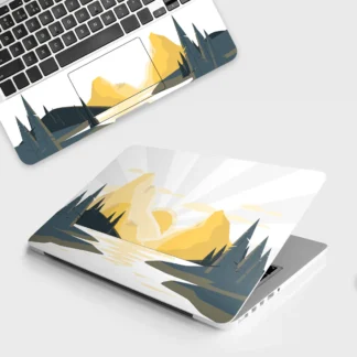 Mountain Scenery laptop skin - Nature vinyl skin by Thuk Store
