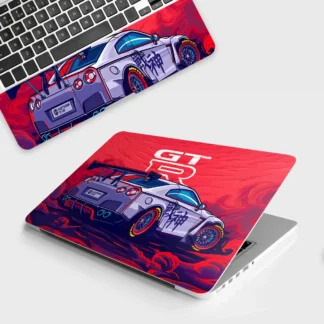 Nissan GTR Racing Edition laptop skin - Cars & Bikes vinyl skin by Thuk Store