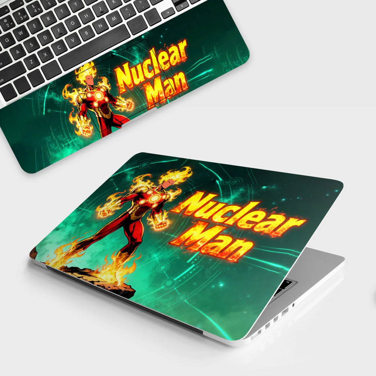 Nuclear Man laptop skin - Movies vinyl skin by Thuk Store