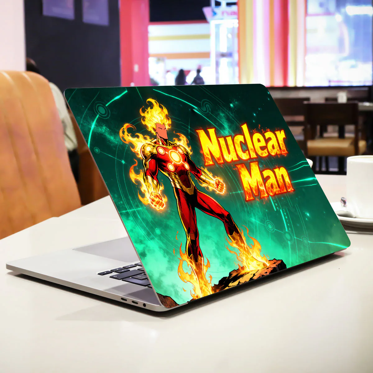 Nuclear Man laptop skin - view 2 of 4