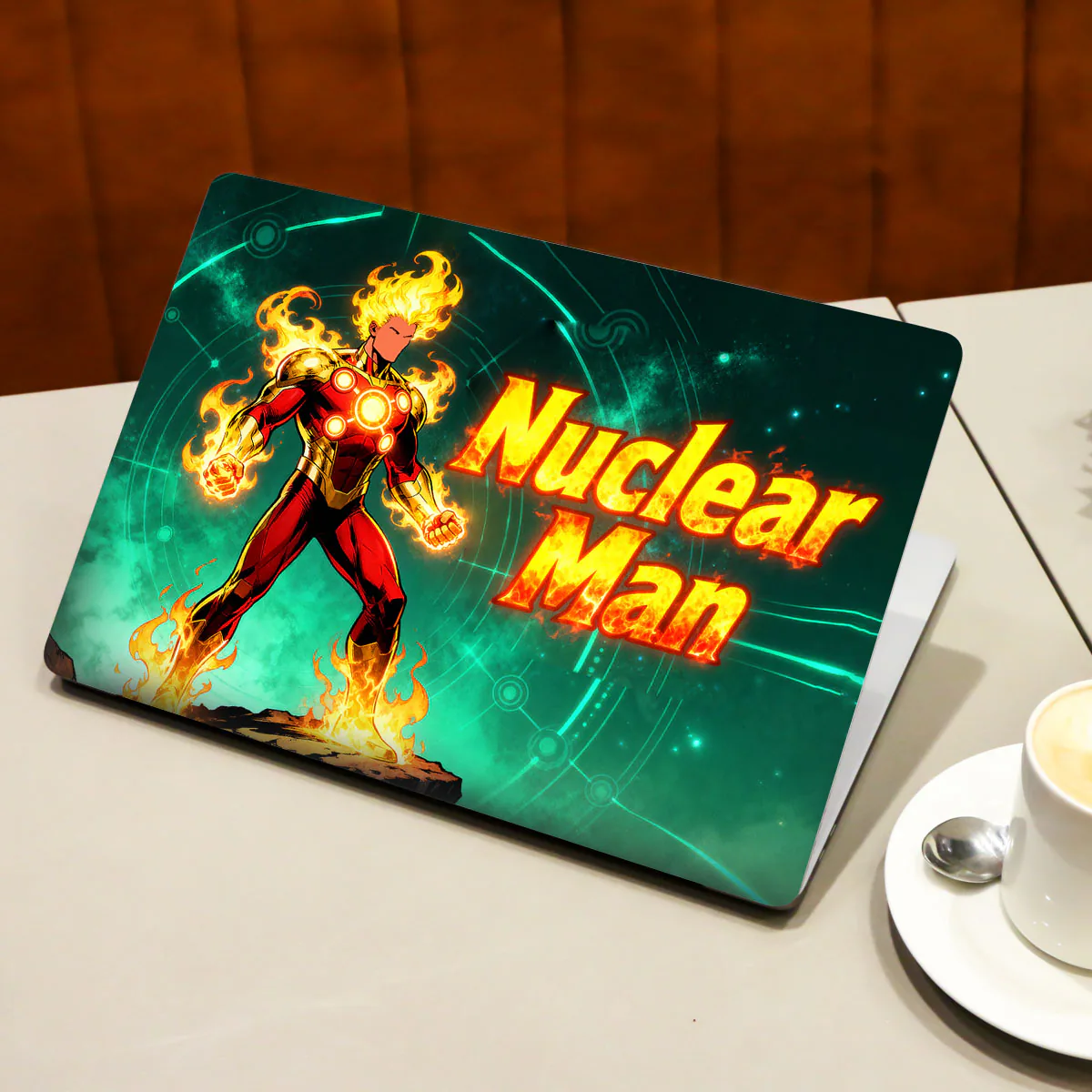 Nuclear Man laptop skin - view 3 of 4