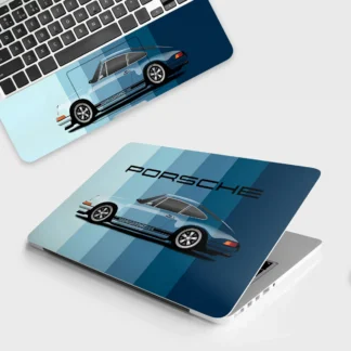 Porsche 911 laptop skin - Cars & Bikes vinyl skin by Thuk Store