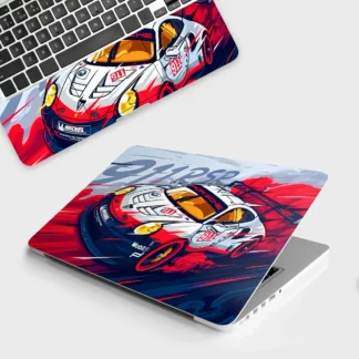 Porsche 911 RSR laptop skin - Cars & Bikes vinyl skin by Thuk Store
