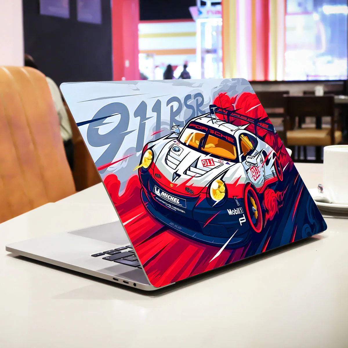Porsche 911 RSR laptop skin - view 2 of 4