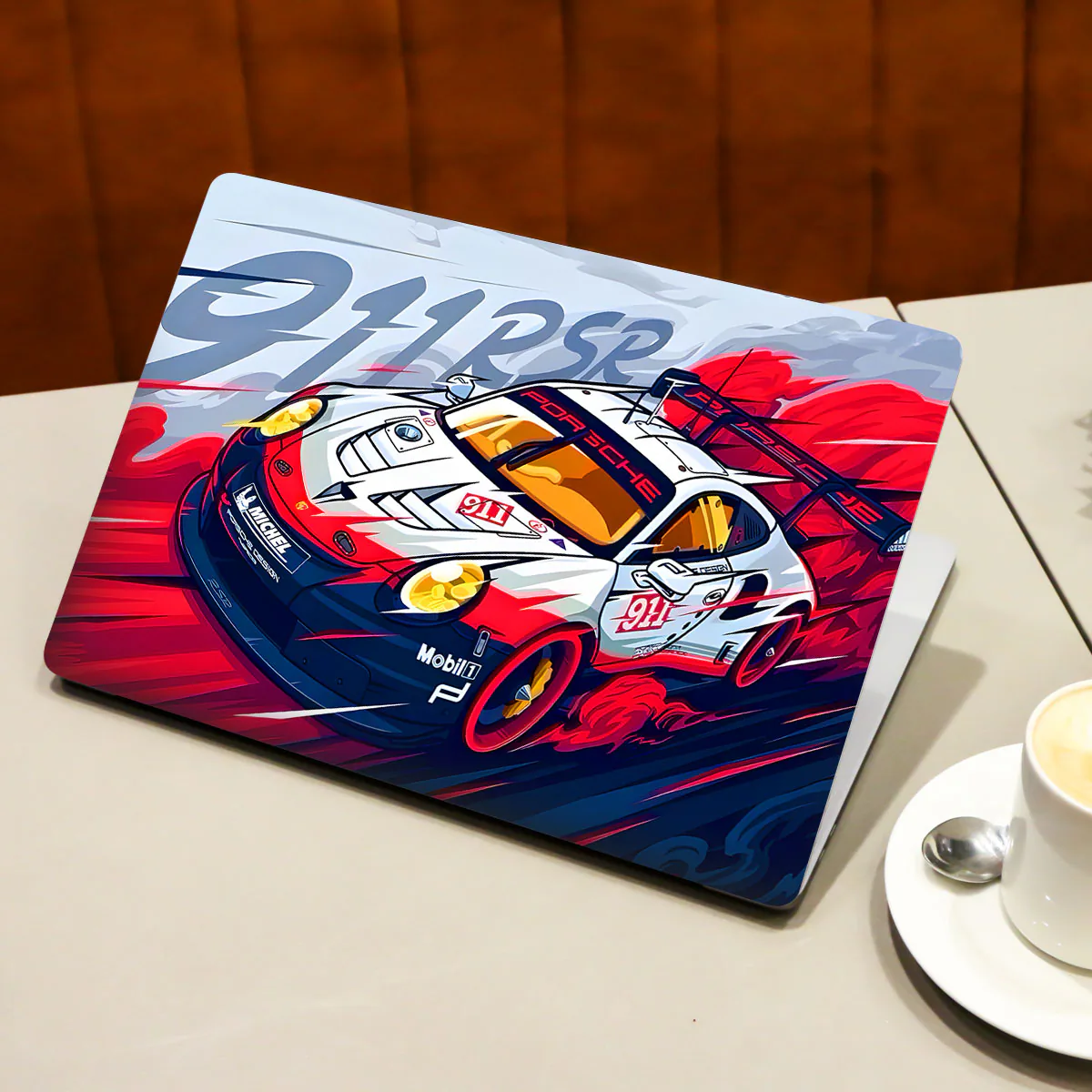 Porsche 911 RSR laptop skin - view 3 of 4