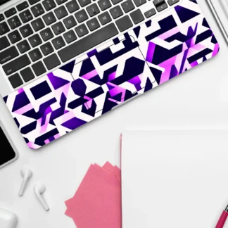 Purple Design laptop skin - Abstract vinyl skin by Thuk Store