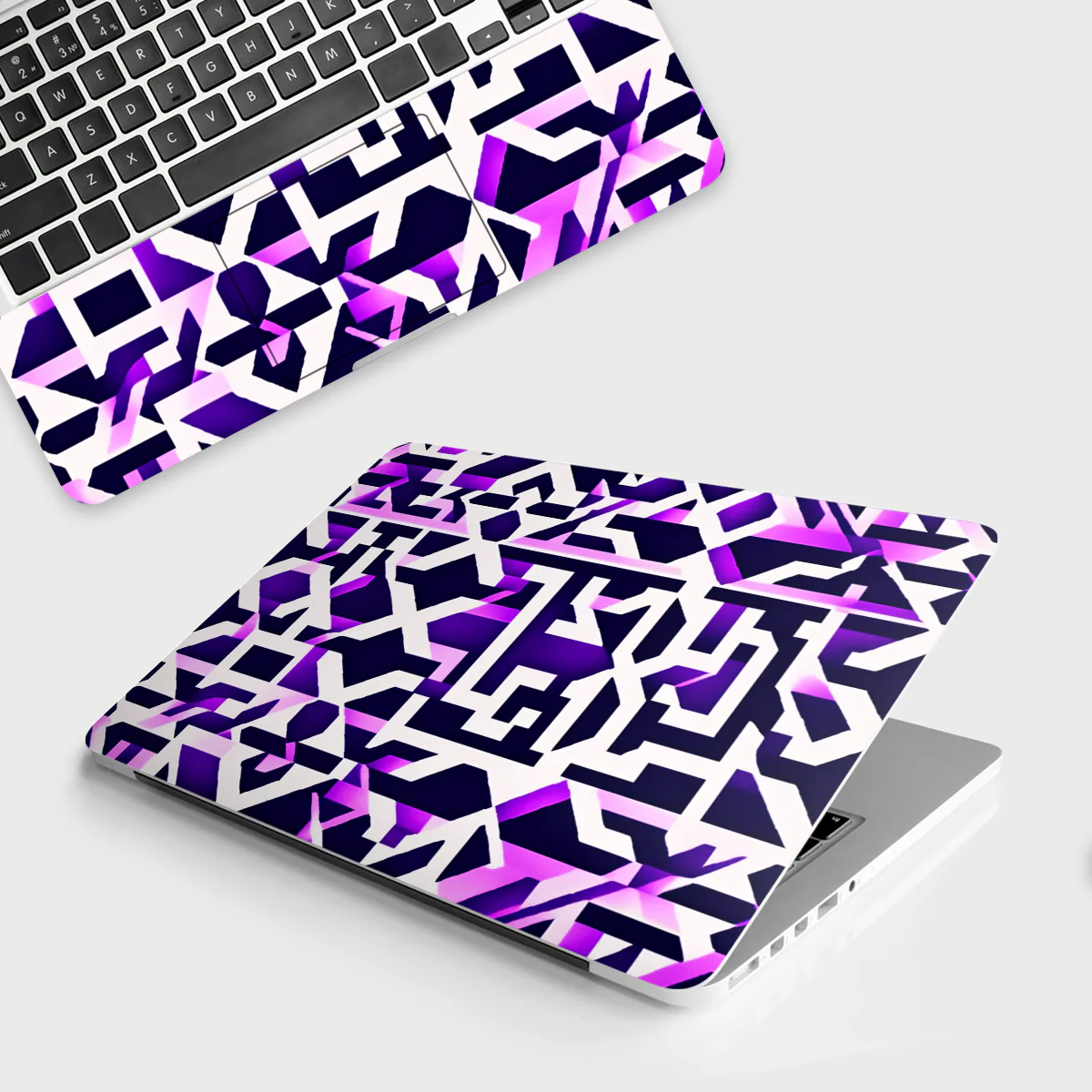 Purple Design laptop skin - view 2 of 3