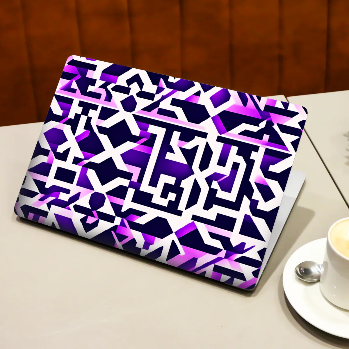 Purple Design laptop skin - view 3 of 3