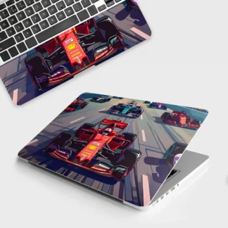 Racing Cars laptop skin - Cars & Bikes vinyl skin by Thuk Store