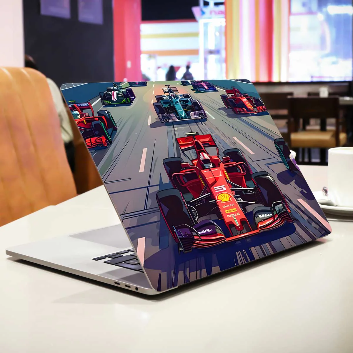 Racing Cars laptop skin - view 2 of 4