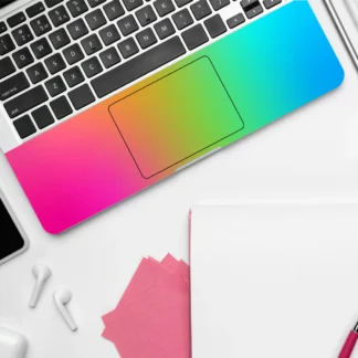 Rainbow Gradient laptop skin - Abstract vinyl skin by Thuk Store