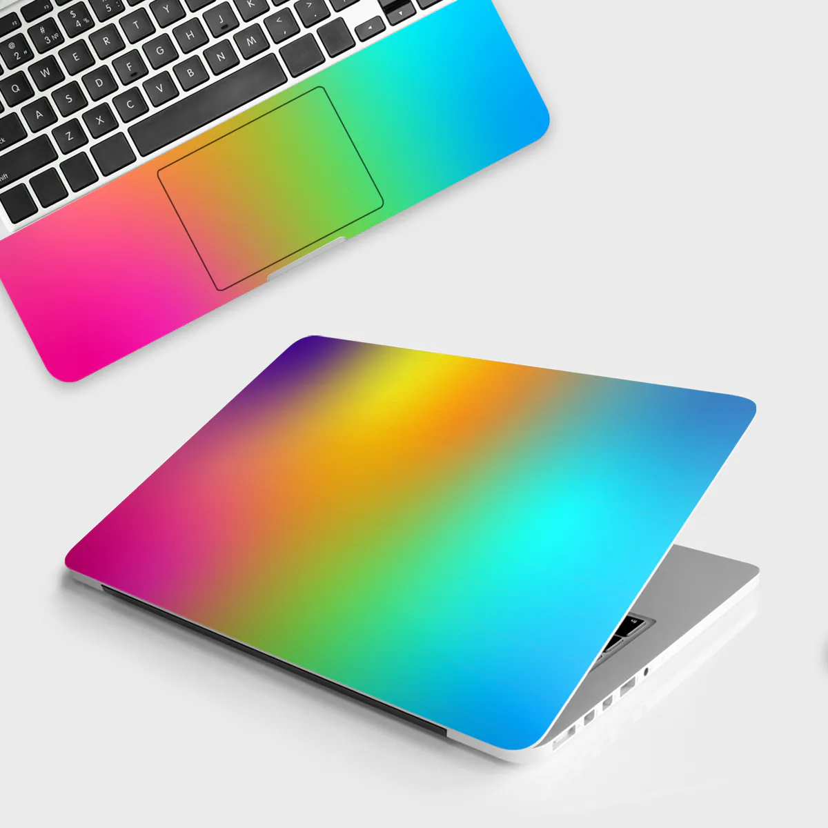 Rainbow Gradient laptop skin - view 2 of 4
