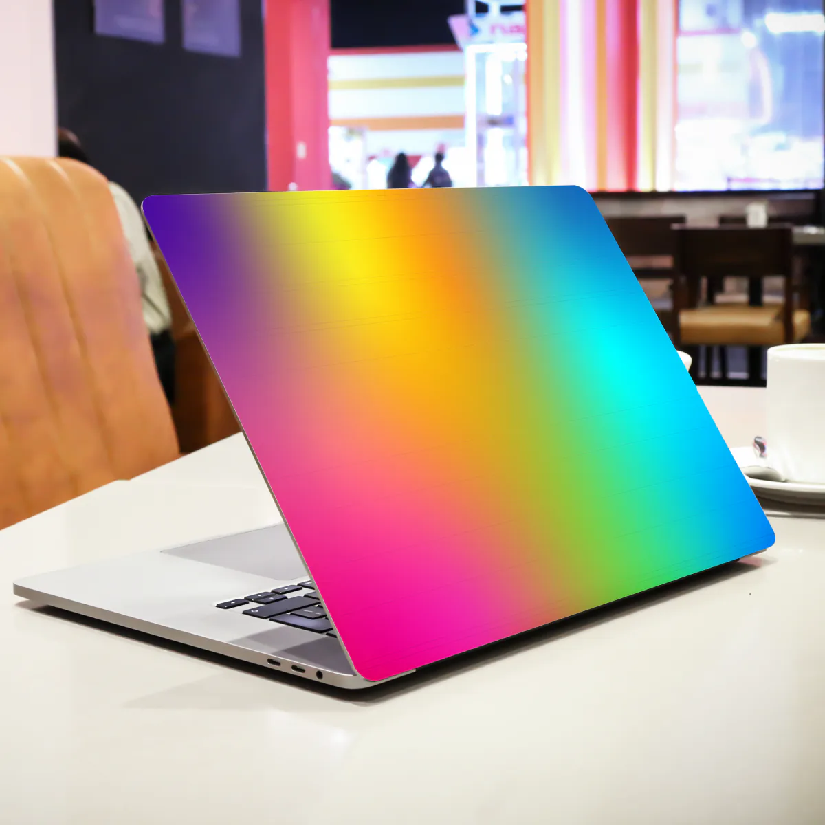 Rainbow Gradient laptop skin - view 3 of 4