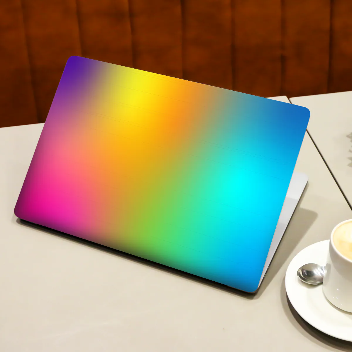 Rainbow Gradient laptop skin - view 4 of 4