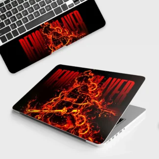 Rengoku Blazing Inferno laptop skin - Anime vinyl skin by Thuk Store