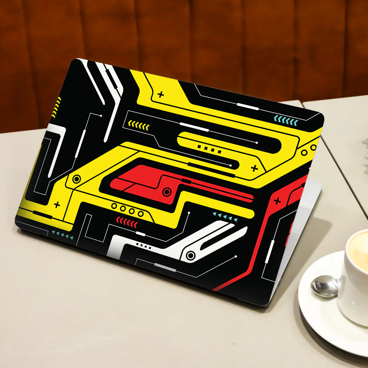 Retro Cyberpunk laptop skin - view 3 of 4
