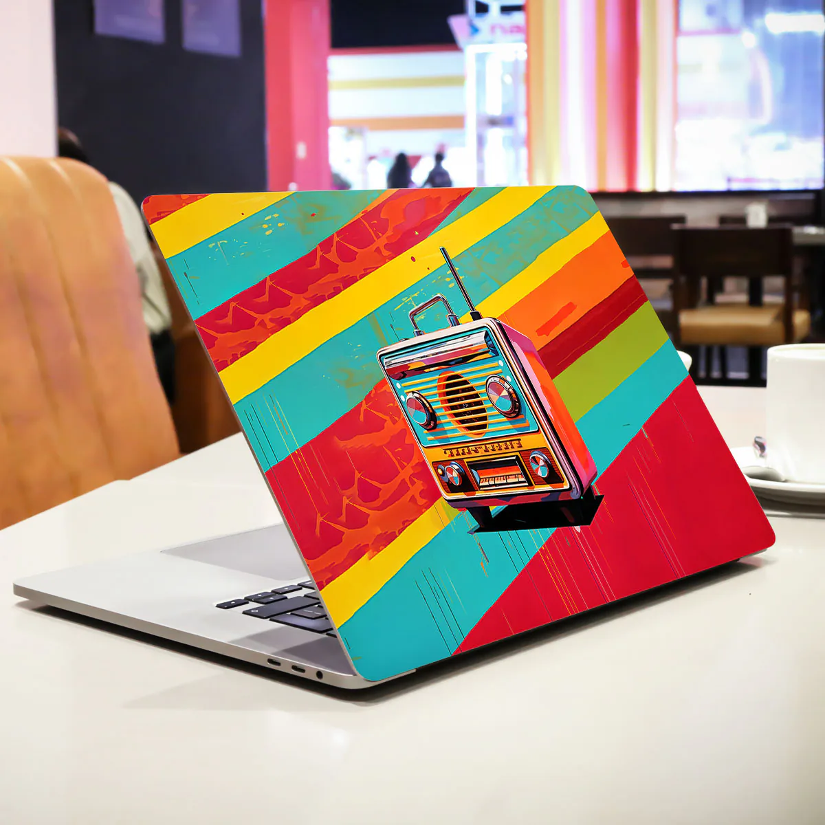 Retro Pop Radio laptop skin - view 2 of 4
