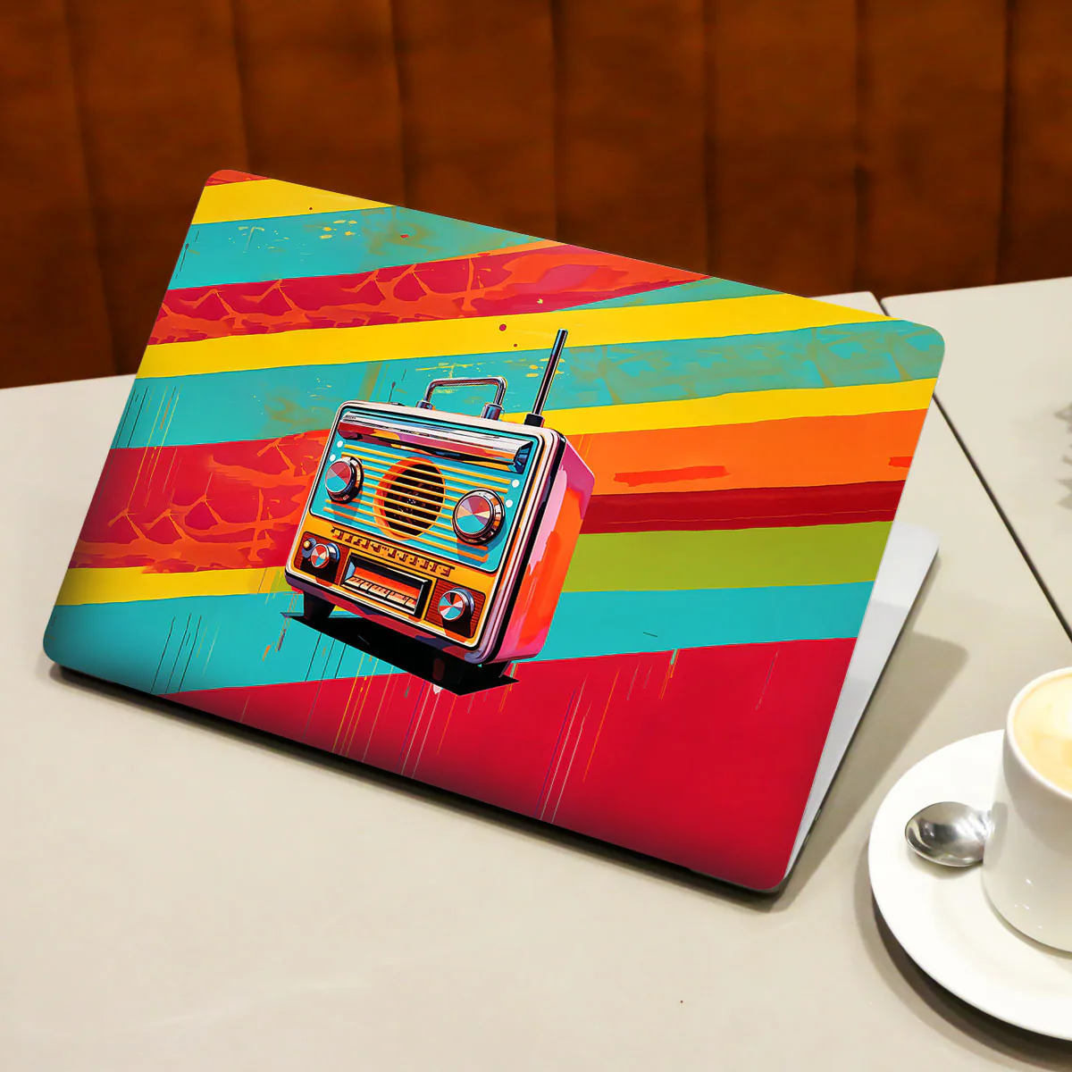 Retro Pop Radio laptop skin - view 3 of 4