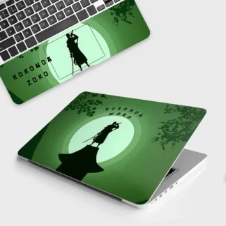 Roronoa Zoro Silhouette laptop skin - Anime vinyl skin by Thuk Store