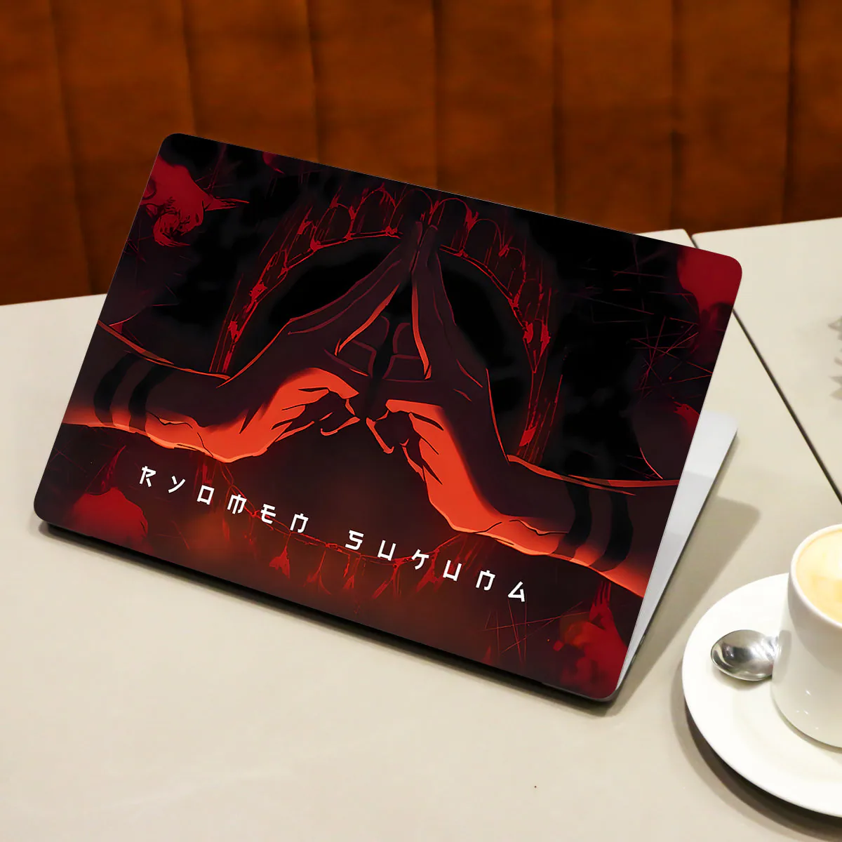 Ryomen Sukuna JJK laptop skin - view 3 of 4