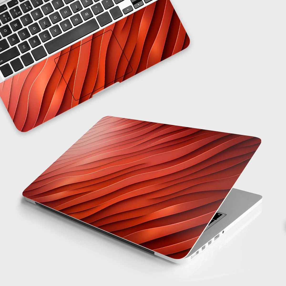 Sand Wave laptop skin - Abstract vinyl skin by Thuk Store