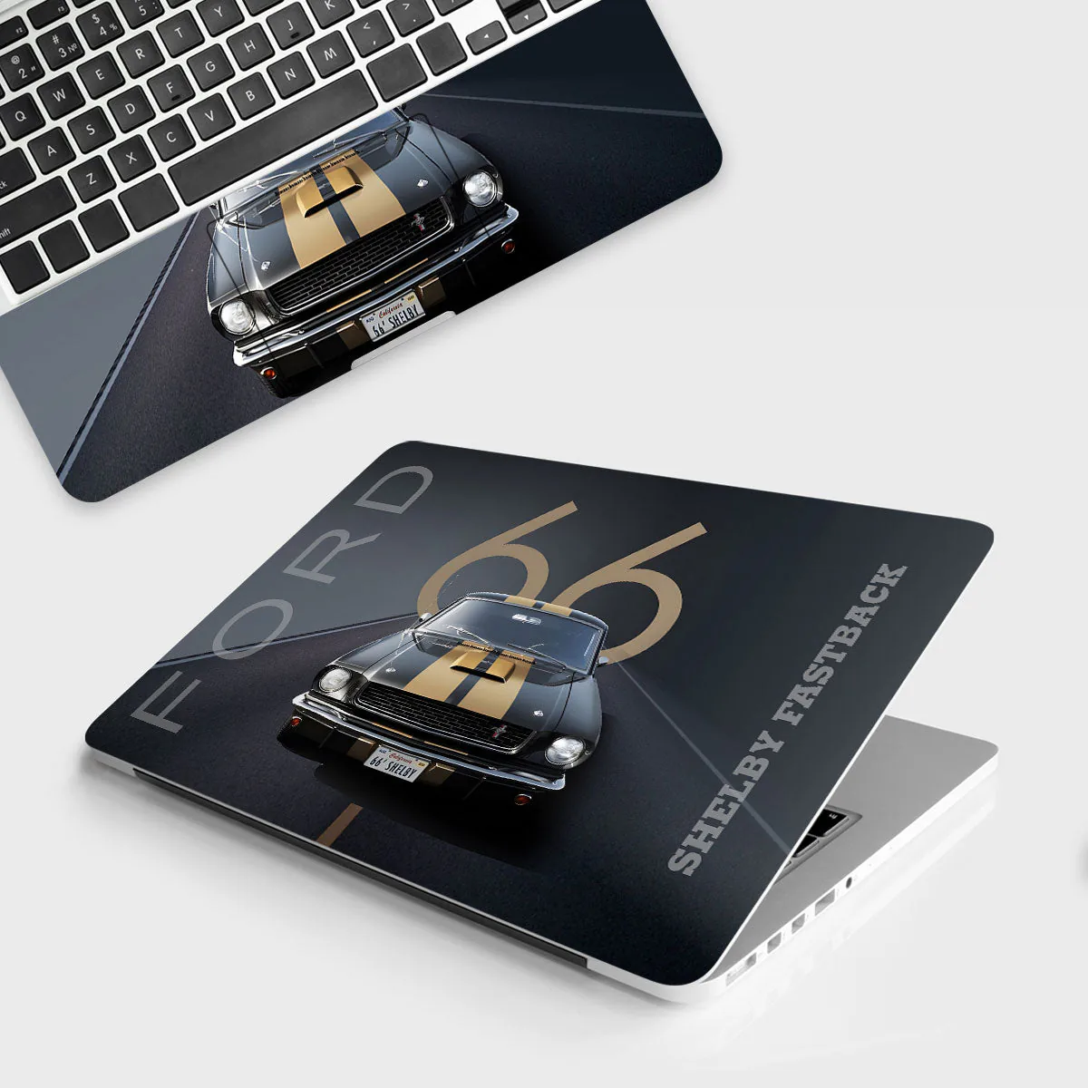 Shelby Mustang GT350H laptop skin - Cars & Bikes vinyl skin by Thuk Store