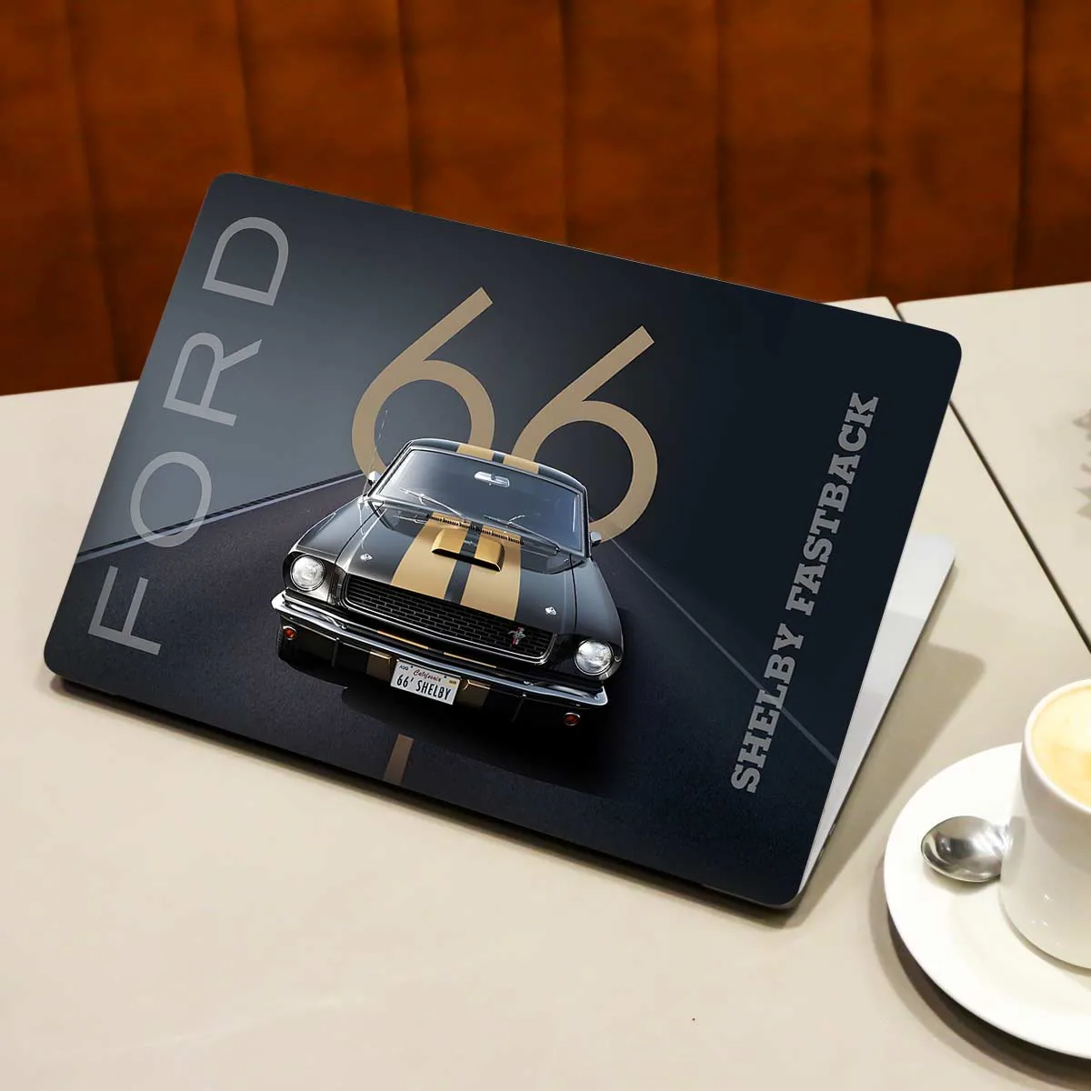 Shelby Mustang GT350H laptop skin - view 3 of 4