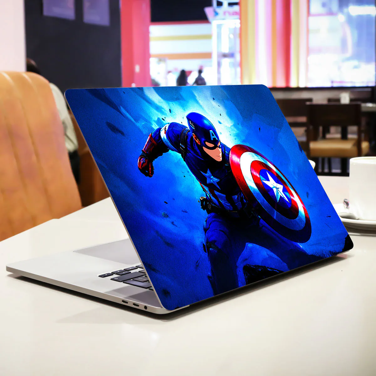 Shield of Justice Captain America laptop skin - view 2 of 4