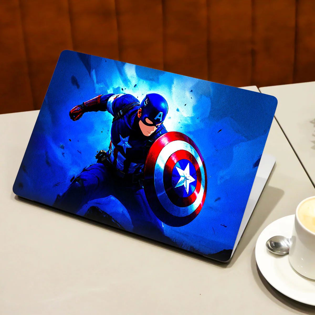 Shield of Justice Captain America laptop skin - view 3 of 4
