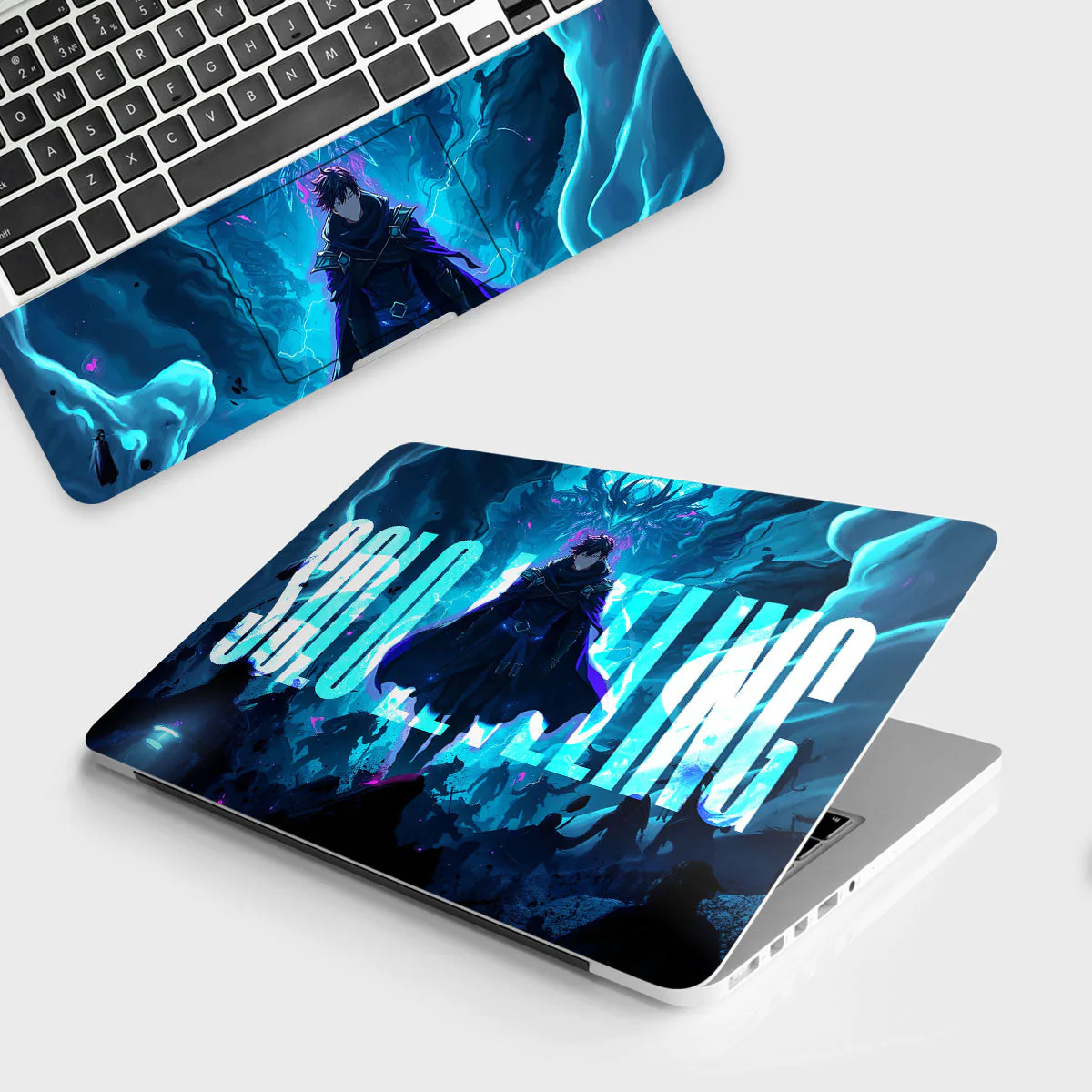 Solo Leveling laptop skin - Anime vinyl skin by Thuk Store
