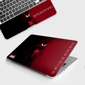 Spider Man In Shadows laptop skin - Comics vinyl skin by Thuk Store