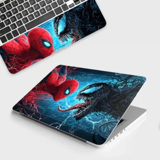 Spider-Man vs Venom laptop skin - Comics vinyl skin by Thuk Store