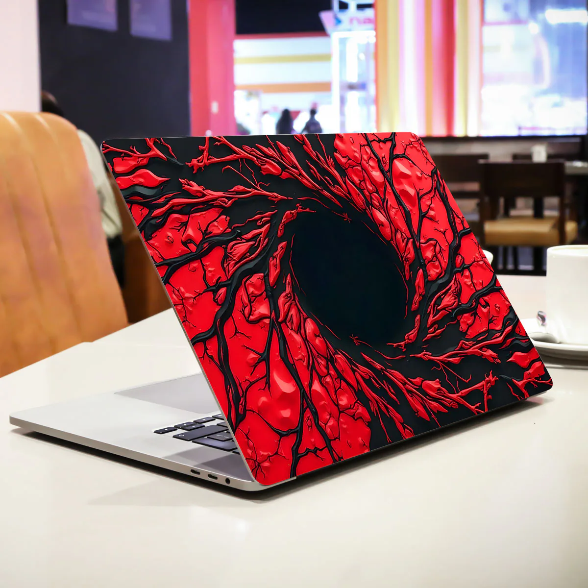 Spiderman Web Red laptop skin - view 2 of 4