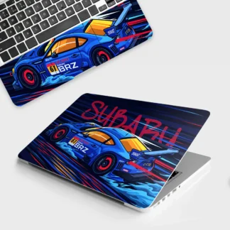 Subaru BRZ laptop skin - Cars & Bikes vinyl skin by Thuk Store