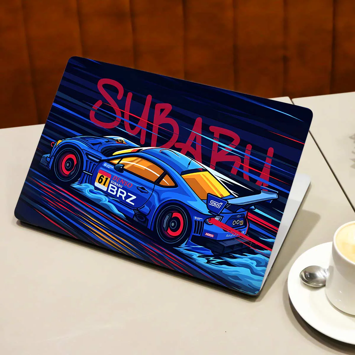 Subaru BRZ laptop skin - view 3 of 4