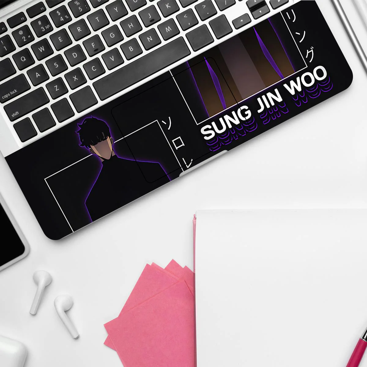 Sung Jin Woo Solo Leveling laptop skin - view 4 of 4