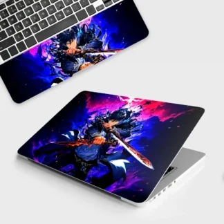 Sung Jinwoo laptop skin - Anime vinyl skin by Thuk Store