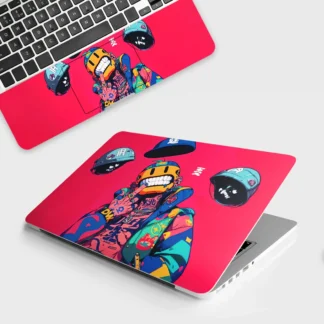 The Art of Futuristic laptop skin - Tech vinyl skin by Thuk Store